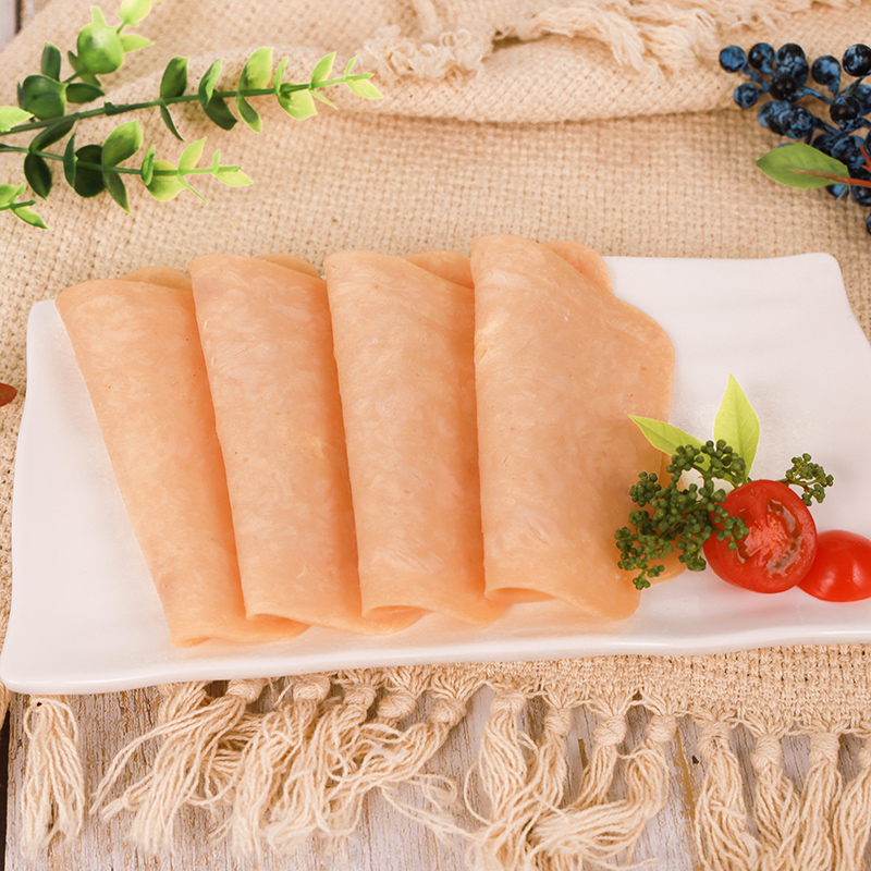 鸡肉方火腿切片