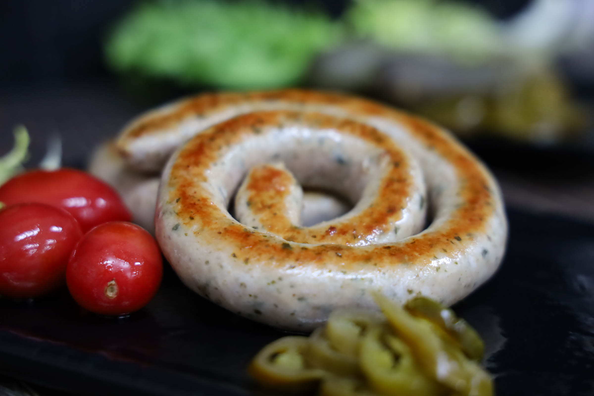 德式香葱油煎盘肠