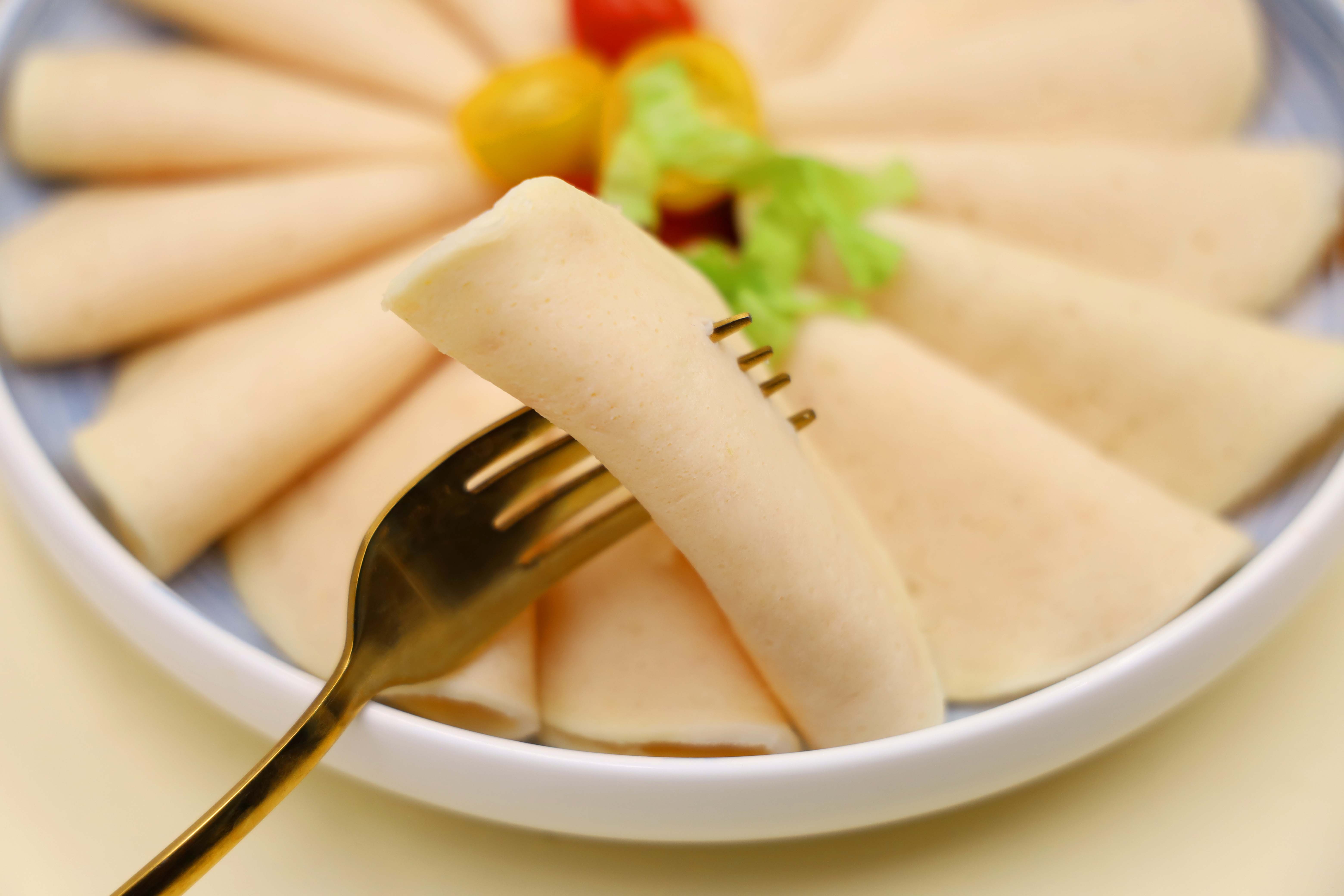 鸡肉冷切肠切片